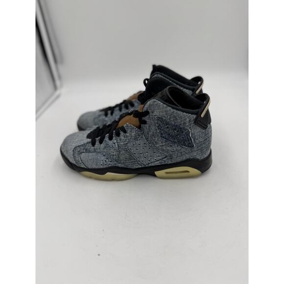 Size 6 (GS) - Jordan 6 Retro High Washed Denim - Picture 2 of 9